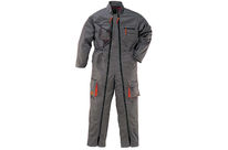 Combinaison de travail bicolore double zip M2