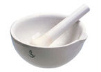 Mortier en porcelaine avec pilon 300 mL  - Lelaborantin - 107013TS