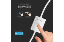 Interrupteur Tactile avec Variateur pour Bande LED 24W DC12V