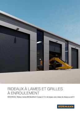 Rideaux métalliques pour Industrie