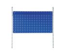 Panneaux et armoires perforés pour crochets support outils