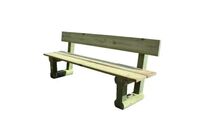Banc public Marzan en bois