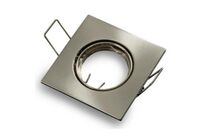 Support Spot GU10/MR16 LED Carré - Inox