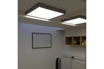 Kit en Saillie NOIR pour Panneau LED 60x60 Slim