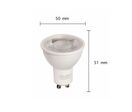 Ampoule LED GU10 Dimmable 8W 220V SMD2835 PAR16 60° - Blanc Froid 6000K - 8000K