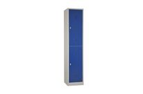 Vestiaire multicases 2 cases superposées - Larg. 400 mm standard