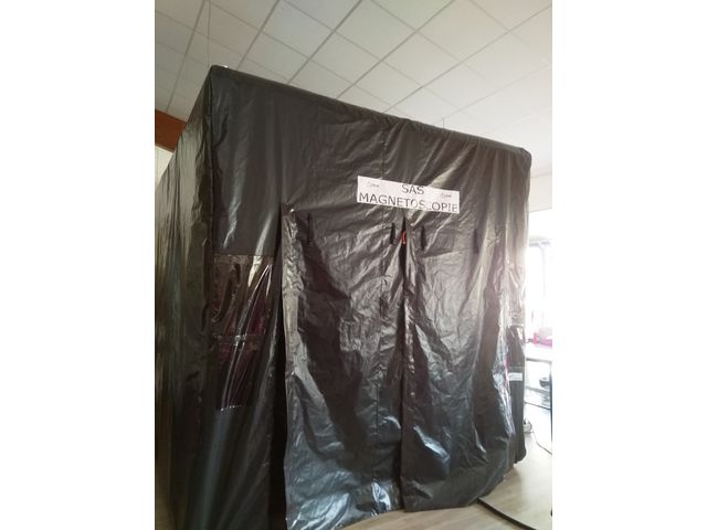 Tente ressuage / magnétoscopie