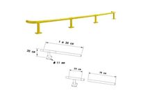 Module d&amp;#039;extension pour arceau de protection pour rack industriel