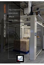 Robot palettiseur cartésien GANTRO