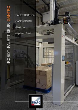 Robot palettiseur cartésien GANTRO