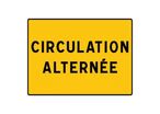 Panneau temporaire circulation alternée KC1CA