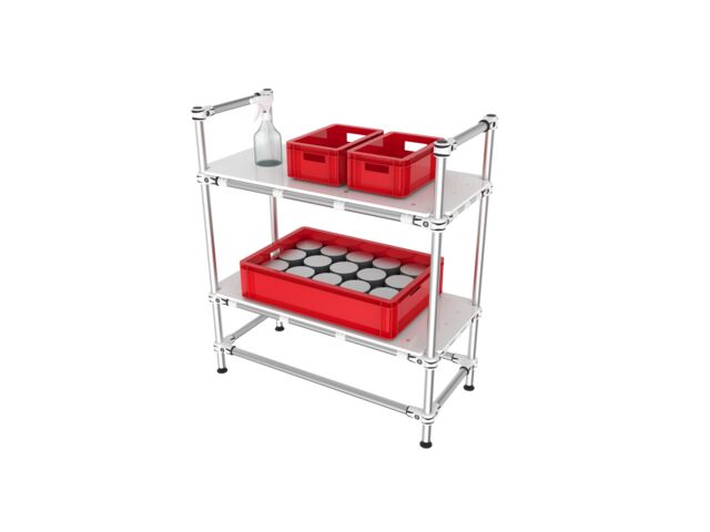 15A-1 Etagère de stockage 2 niveaux