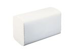 Essuie-mains pliés en V Blanc - Ouate de cellulose 2 plis - 250 feuilles/paquet - Éco-responsable et alimentaire