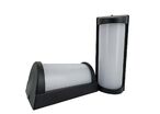 Applique Murale LED 20W Noire Rectangulaire IP65 - Blanc Neutre 4000K - 5500K