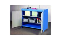 Armoire Portes Battantes 2 tablettes Réglables - MANUEST