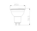 Ampoule LED Connectée Wifi GU10 4.5W RGBW