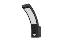 Applique murale LED Extérieur 10W Noir avec Détecteur de Mouvement - Blanc Neutre 4000K - 5500K