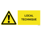 AVERTISSEMENT DE DANGER - Signal LOCAL TECHNIQUE