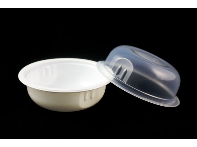 Assiette plastique thermoformée diamètre 130 (350 ml)
