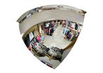 Miroir hémisphérique d'intérieur avec vision à 90°