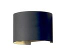 Applique Murale LED 6W IP54 Forme Arrondie - Blanc Neutre 4000K - 5500K / Noir