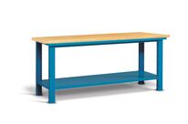 Etabli métal Fortis L.2000 mm bois bleu