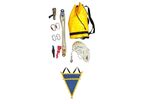 Kit de sauvetage pour une hauteur de 20 m | KSAFE01-20