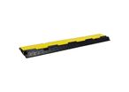 Cable Equipements - Protège-câble extérieur COBRA - 1m Noir/Jaune - 2 câbles Ø 26mm - Sécurité Véhicules