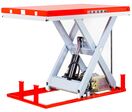 Table élévateur à ciseaux électro-hydraulique d'une hauteur de 990mm et d'une capacité de 1000 kg MW Tools TPSL1100