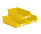Lot de 14 bacs à bec plastique 20L jaune