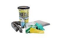 Brady - Kit d&amp;#039;absorbant anti-pollution chimique - 17 L - Absorption rapide et sécurisée