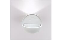 Applique Murale LED 7W IP44 Ovale BLANC - Blanc Chaud 2300K - 3500K