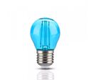 Ampoule LED E27 Filament 2W G45 - Vert