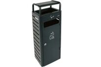 Poubelle cendrier sur pied