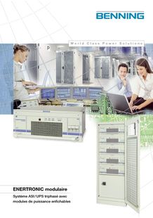 UPS ENERTRONIC MODULAIRE