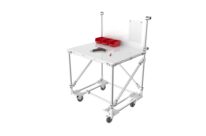 CC 21355-01 Poste de travail mobile avec panneau d&amp;#039;information