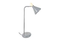 Lampe de Bureau pour Ampoule E14 H.49cm - Gris