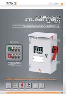 Coffrets de sécurité SAFEBLOC Acier