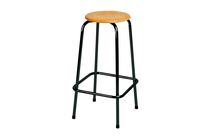 Tabouret en bois empilable modèle haut H.580 mm