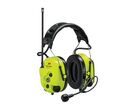 3M - Casque antibruit PELTOR LiteCom Plus PMR446 MHz - Noir - 1.366 kg - Communication intégrée