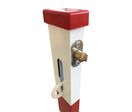 Poteau de parking avec serrure incendie MW Tools PB93P