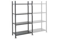 Rayonnage mi-lourd tablette en tôle - Fliplus