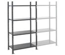 Rayonnage mi-lourd tablette en tôle - Fliplus