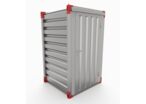 Mini - container de stockage démontable de 1,26 m x 1,37m | KOVOBEL FRANCE