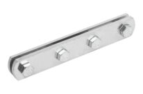 Connecteur de rails pour rails de montage à profil en C système 28