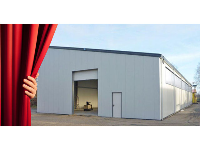 Bâtiment mono pente métallique 