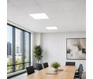Pack de 8 - Panneau LED 36W 60x60 BLANC Dimmable 110lm/W avec Détecteur de Mouvement - Blanc