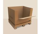 Box Palette Carton en Kit Prêt à Monter