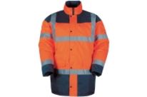Parka haute-visibilité. Doublure et rembourrage polyester. PALOMA