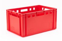 Bac gerbable Euro norme rouge spécial viande | Flesh 6430